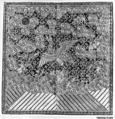 Rank Badge with Quail, Silk, metallic thread on silk, China