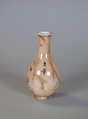 Vase with poem on marbled ground, Porcelain painted in overglaze polychrome enamels in immitation of marble (Jingdezhen ware), China