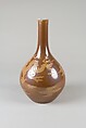 Vase, Porcelain with incised decoration under black glaze, China