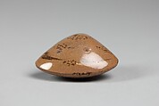 Netsuke, Clay with crackled glaze, Japan
