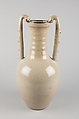 Vase with dragon handles, Porcelain with crackled glaze (Jingdezhen ware), China