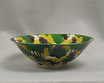Bowl, Porcelain with dappled glaze, China