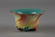 Magnolia cup, Porcelain painted in overglaze polychrome enamels (Jingdezhen ware), China
