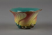 Magnolia cup, Porcelain painted in overglaze polychrome enamels (Jingdezhen ware), China