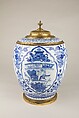 Covered Jar, Porcelain painted in underglaze blue, China