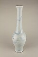 Vase, Porcelain with incised decoration under clear glaze, China