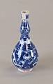 Vase, Porcelain painted in underglaze blue, China