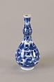 Vase, Porcelain painted in underglaze blue, China