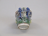 Sacrificial Cup, Porcelain painted in overglaze polychrome enamels, China