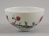 Cup, Porcelain painted in overglaze polychrome enamels, China