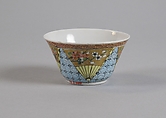Cup, Porcelain painted in overglaze polychrome enamels, China