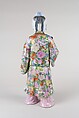 Figure of an immortal, Porcelain painted in overglaze polychrome enamels (Jingdezhen ware), China