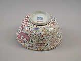 Bowl, Porcelain painted in overglaze polychrome enamels, China