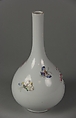 Vase with butterflies and flowers, Porcelain painted in overglaze polychrome enamels (Jingdezhen ware), China