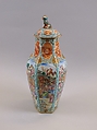Covered Jar, Porcelain painted in overglaze polychrome enamels, China