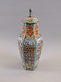 Covered Jar, Porcelain painted in overglaze polychrome enamels, China
