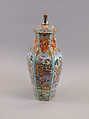 Covered Jar, Porcelain painted in overglaze polychrome enamels, China