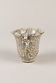Cup, Porcelain with crackled glaze, China