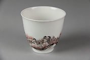 Cup, Porcelain painted in overglaze polychrome enamels, China