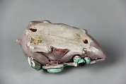 Water Coupe in the Shape of a Mouse, Porcelain painted in enamels on the biscuit, China