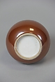 Bottle, Porcelain with brown glaze, China
