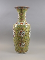Vase with auspicious symbols of Dragon Boat Festival (Duanwu), Porcelain painted in overglaze polychrome enamels (Jingdezhen ware), China