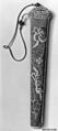 Fan Holder, Silk, China