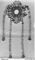 Collar with Various Symbols, Silk; gold, China