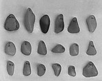 Eighteen Pebbles, Nephrite, China, Turkestan