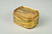 Incense Box, Lacquer, Japan