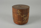 Tea Caddy, Lacquer on wood, Japan