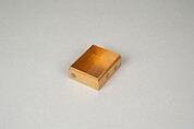 Incense Box, Nashiji lacquer, Japan