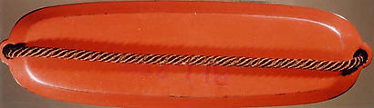Inrō with One Hundred Horses, Four cases; lacquered wood with gold and silver hiramaki-e, black lacquer, gold and silver foil application, and mother-of-pearl inlay on red ground, Japan
