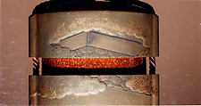 Case (Inrō) with Design of Courtier Accompanying Raryōō (obverse); Nobleman Playing Flute (reverse), Gold and silver maki-e with gold and colored lacquer , Japan