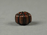 Ojime in the Shape of a Melon, Metalwork, Japan
