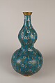 Vase (one of a pair), Cloisonné enamel, China