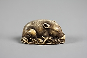 Boar, Tomotada (Japanese, active late 18th–early 19th century), Ivory, Japan