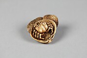 Clamshells and Crab, Ivory, Japan