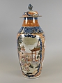 Covered Vase, Porcelain painted in overglaze polychrome enamels, China