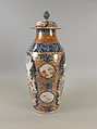 Covered Vase, Porcelain painted in overglaze polychrome enamels, China