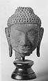 Head of Buddha, Bronze, Cambodia