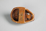 Netsuke of Noh Mask: Hannya, Wood, Japan