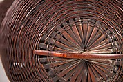 Gourd-Shaped Basket, Bamboo, rattan, Japan