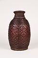 Chinese-Style Flower Basket (Karamono hanakago), Timber bamboo, dwarf bamboo, and rattan, Japan