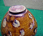Teabowl, Pottery with glaze (Seto ware), Japan