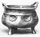 Incense Burner, Bronze, light color, Japan
