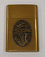 Card Case, Plain and gold lacquer, Japan