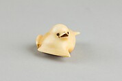 Netsuke of Young Sparrow, Ivory, Japan