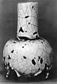 Vase, Shunko  Japanese, Clay covered with a thick, crackled glaze much congealed, leaving bare spots, Japan
