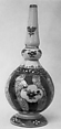 Rosewater Sprinkler, White porcelain decorated in blue under the glaze, iron red and gold and some foreign-looking enamels (Arita ware), Japan